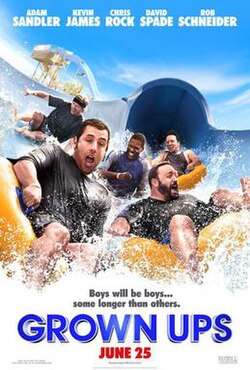 movie poster for Grown Ups