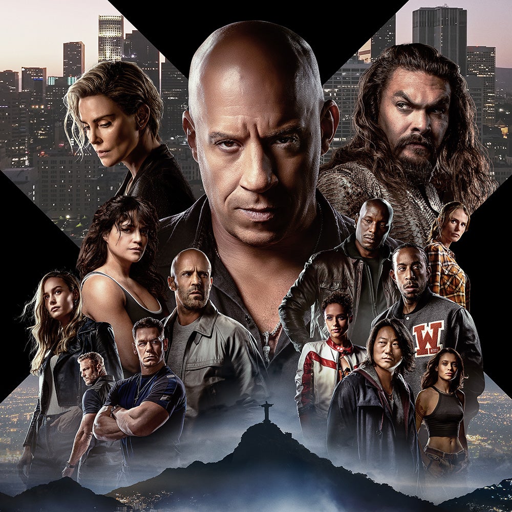 movie poster for Fast and Furious
